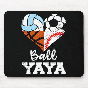 Alfombrilla De Ratón Ll Yaya Fútbol Vender Sketll Volleyll Jugador Yaya