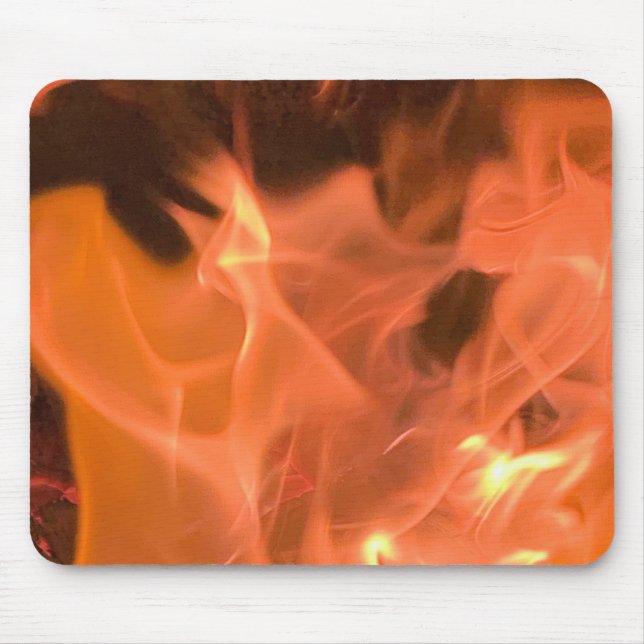 Alfombrilla De Ratón Llama abstracta (Frente)