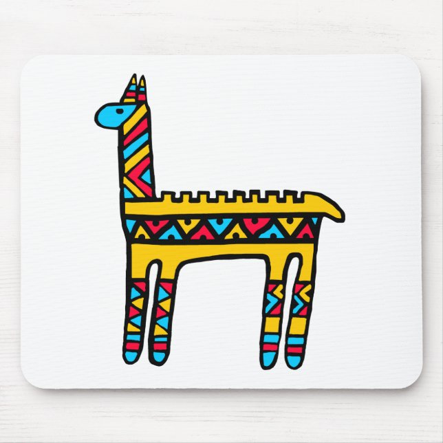 Alfombrilla De Ratón Llama-colores (Frente)