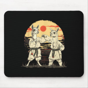 Alfombrilla De Ratón Llama de Karate MMA Artes Marciales Kickboxing Jud
