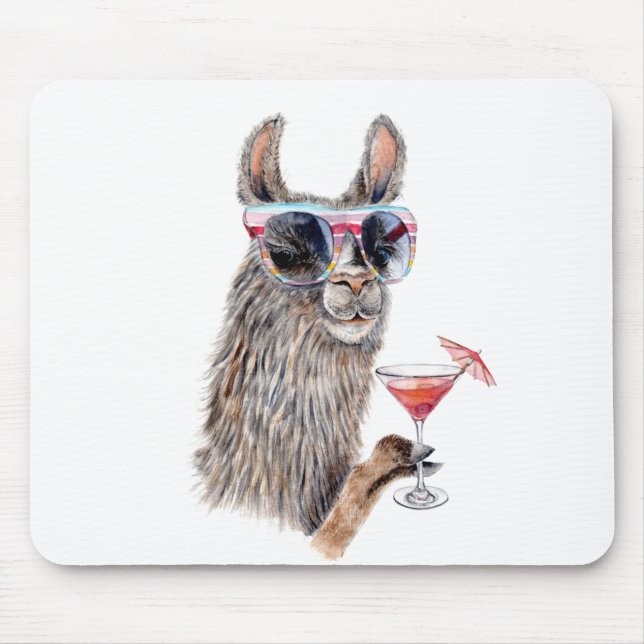 Alfombrilla De Ratón Llama de vacaciones (Frente)