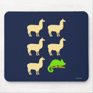Alfombrilla De Ratón Llama Llama Llama Llama Chameleon