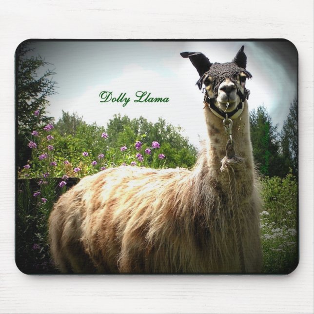 Alfombrilla De Ratón Llama Mousepad del carro (Frente)