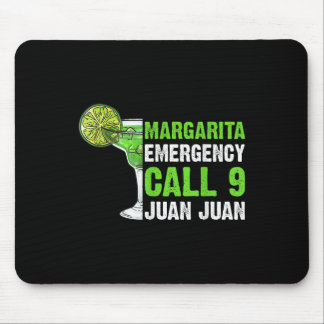 Alfombrilla De Ratón Llamada de emergencia Margarita 9 Juan Shirt