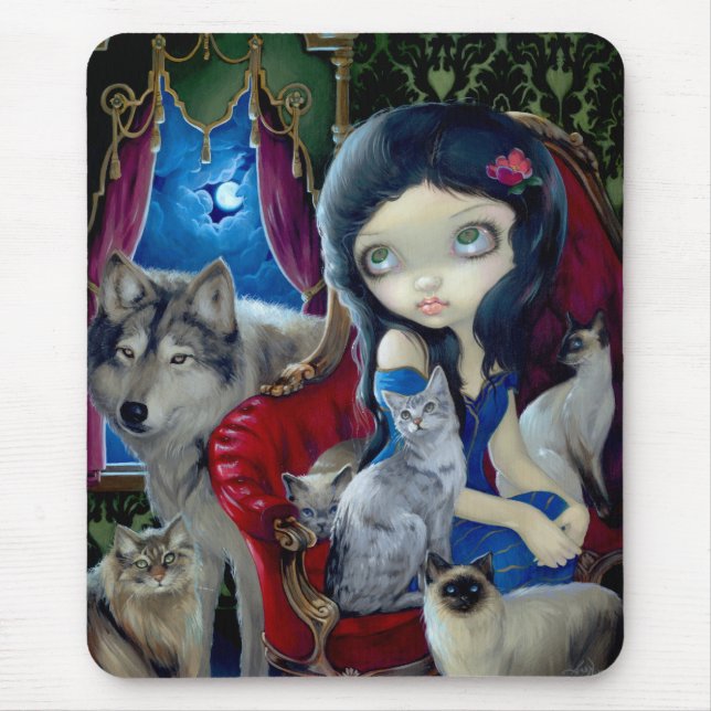 Alfombrilla De Ratón "Llamada de la noche" Mousepad (Frente)