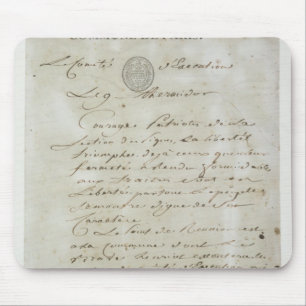 Alfombrilla De Ratón Llamada de Maximiliano de Robespierre