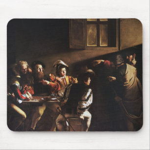 Alfombrilla De Ratón Llamada De San Mateo Por Caravaggio