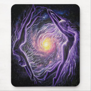 Alfombrilla De Ratón Llamadas gemelas en el universo del amor