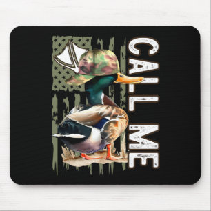Alfombrilla De Ratón Llámame Mallard Duck Hunter Season Cute Du