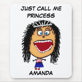 Alfombrilla De Ratón Llámame Princesa Chica Personalizado