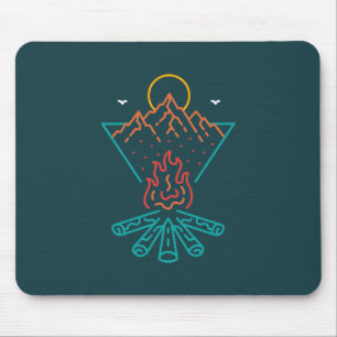 Alfombrilla De Ratón Llaman fuego