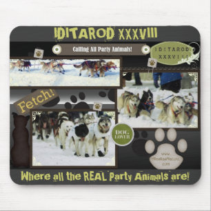 Alfombrilla De Ratón ¡Llamando a todos los animales fiestas!