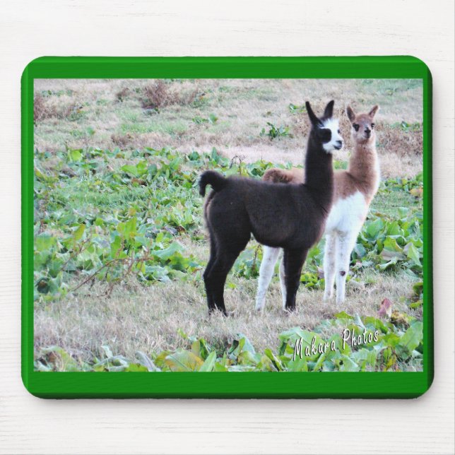 Alfombrilla De Ratón Llamas Mousepad del bebé (Frente)