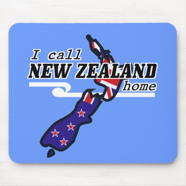 Alfombrilla De Ratón Llamo Nueva Zelanda Mousepad casero (Frente)