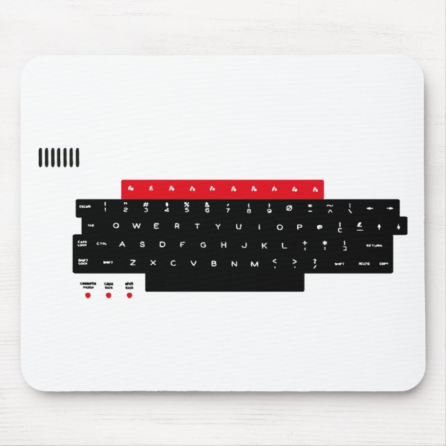Alfombrilla De Ratón Llaves de teclado micro de la BBC (Frente)