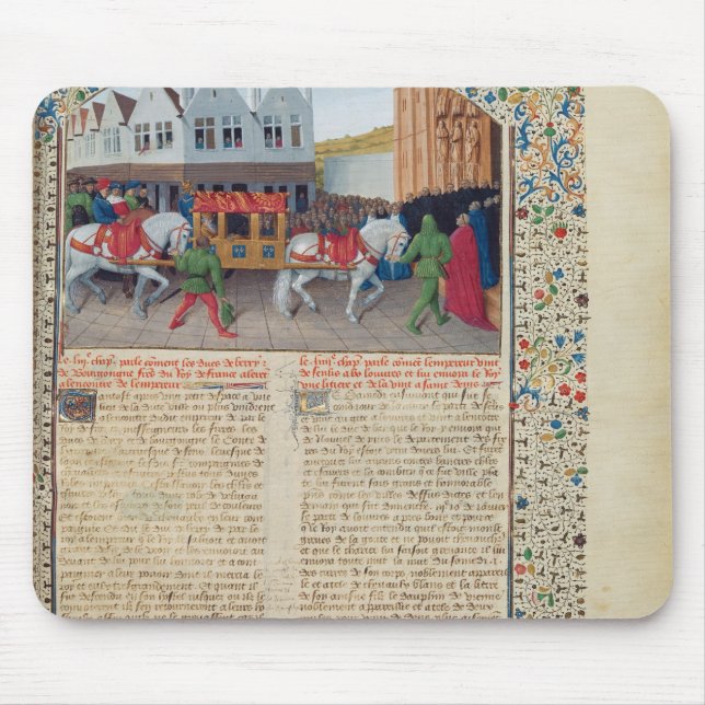 Alfombrilla De Ratón Llegada del emperador Charles IV (Frente)