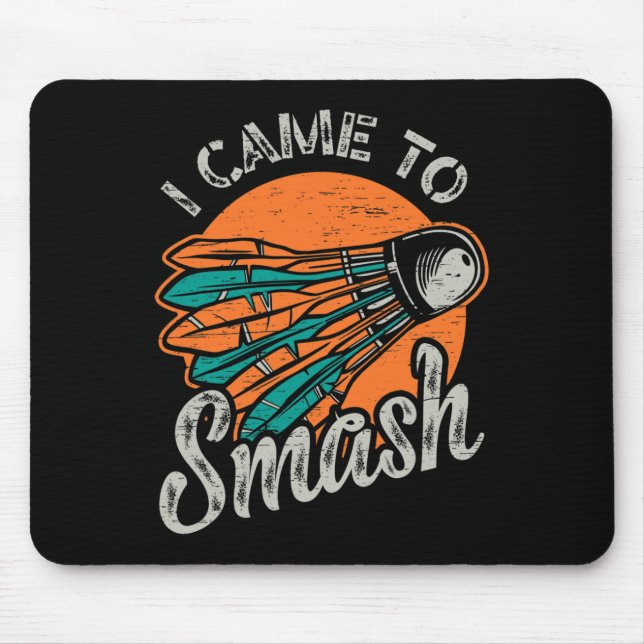 Alfombrilla De Ratón Llegué A Smash Team Badminton (Frente)