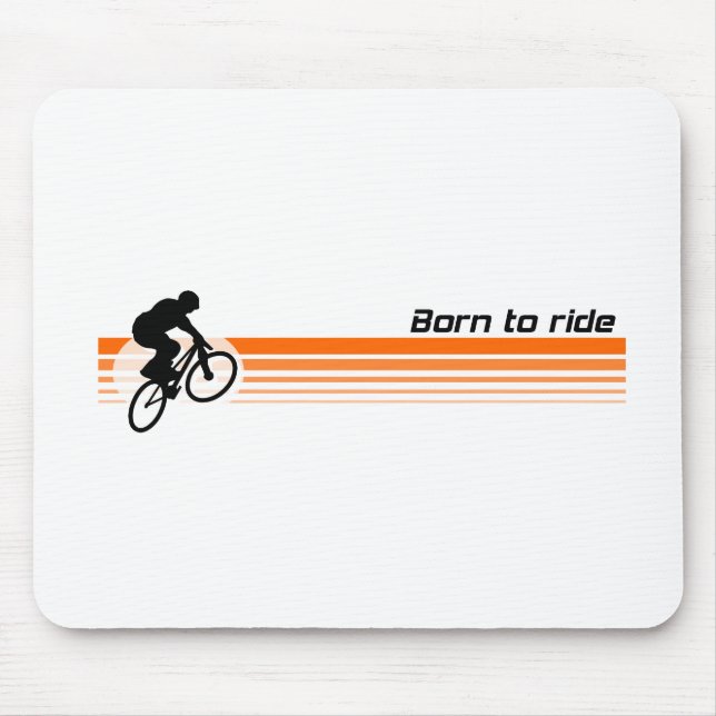 Alfombrilla De Ratón Llevado montar - BMX (Frente)