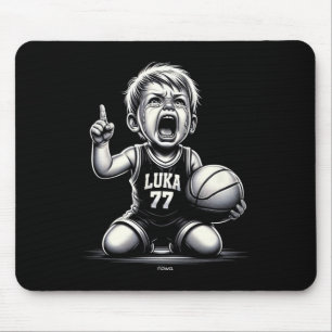 Alfombrilla De Ratón Llora Luka Sentándote Y Gritando En El Sketll Co