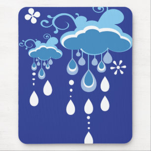 Alfombrilla De Ratón Lluvia