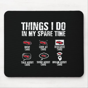 Alfombrilla De Ratón Lo hago en mi tiempo libre Mecánico de automóviles