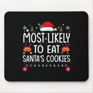 Alfombrilla De Ratón Lo Más Probable Es Comer A Los Navidades Familiare