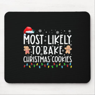 Alfombrilla De Ratón Lo Más Probable Es Que Los Navidades De Bake Cocin