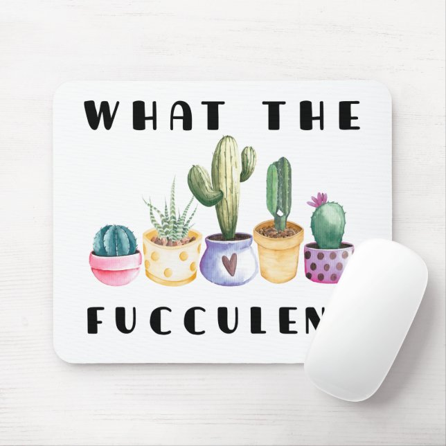 Alfombrilla De Ratón Lo Que El Fuculento (Con ratón)