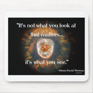 Alfombrilla De Ratón Lo que ves
