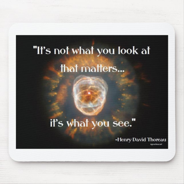Alfombrilla De Ratón Lo que ves (Frente)