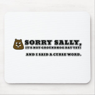 Alfombrilla De Ratón Lo siento Sally, no es un día de moscas, y maldij