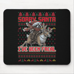 Alfombrilla De Ratón Lo siento Santa I ha sido Feral Navidades Holiday 