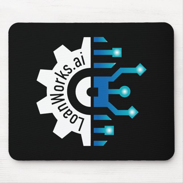 Alfombrilla De Ratón LoanWorks Gear+ Mouse Pad - Negro (Frente)