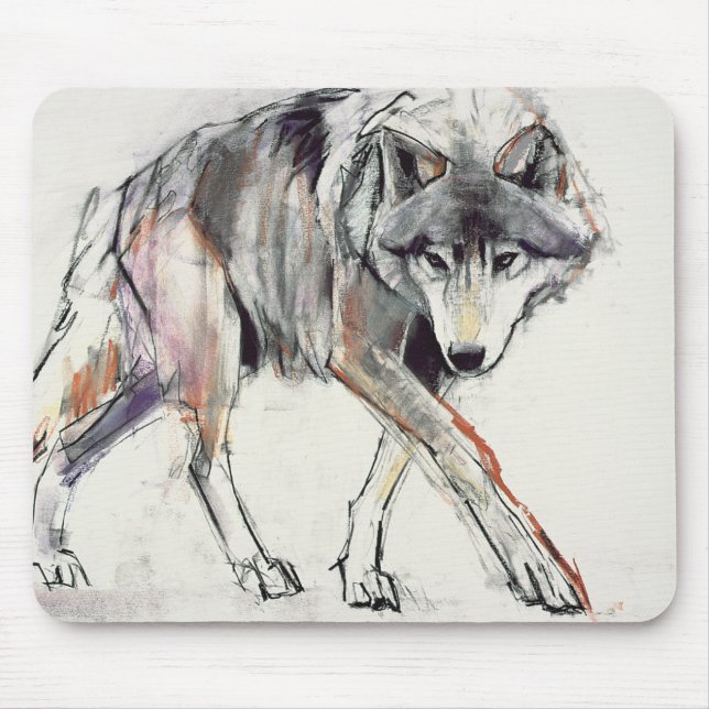 Alfombrilla De Ratón Lobo (Frente)