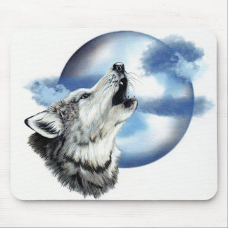 Alfombrilla De Ratón lobo