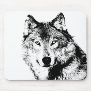 Alfombrilla De Ratón Lobo