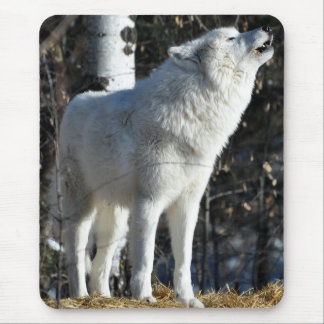 Alfombrilla De Ratón Lobo ártico