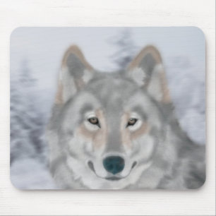 Alfombrilla De Ratón Lobo (está usted mi amigo?) Mousepad