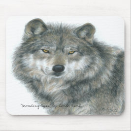 Alfombrilla De Ratón Lobo Mousepad