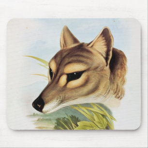 Alfombrilla De Ratón Lobo o tigre tasmano