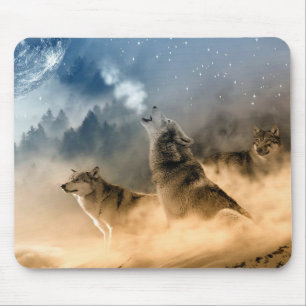 Alfombrilla De Ratón Lobos