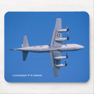 Alfombrilla De Ratón Lockheed P-3 Orión Mousepad