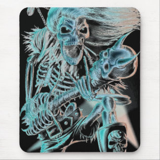 Alfombrilla De Ratón Loco asustadizo Mousepad de la guitarra