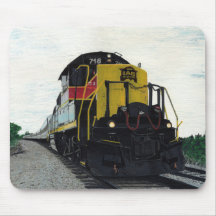 Locomotora de trenes en vías férreas