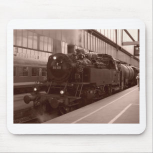 Alfombrilla De Ratón Locomotora de vapor alemana