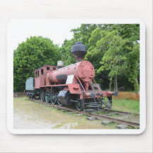 Locomotora de vapor americana antigua