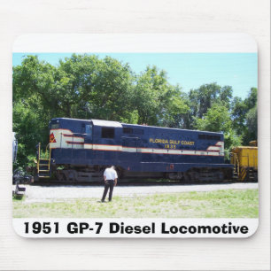 Alfombrilla De Ratón Locomotora diesel 1951 GP-7