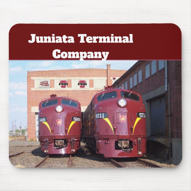 Alfombrilla De Ratón Locomotoras del Ferrocarril de Pensilvania restaur (Frente)