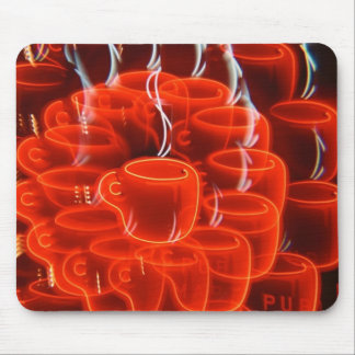 Alfombrilla De Ratón locura de la taza de café