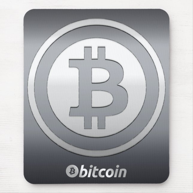 Alfombrilla De Ratón Logo de Bitcoin (Frente)